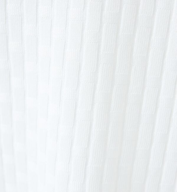 ABAHOUSE「【凹凸編み】リンクス ブロック 半袖Tシャツ【予約】」|Tシャツ・カットソー|