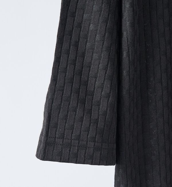 ABAHOUSE「【凹凸編み】リンクス ブロック 半袖Tシャツ【予約】」|Tシャツ・カットソー|