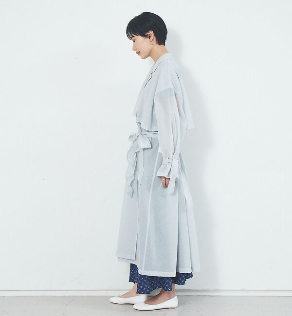 Rouge vif「シアーライトコート」|トレンチコート|
