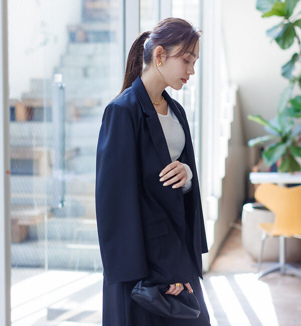 Rouge vif「【セットアップ対応】 シングルテーラードジャケット」|テーラードジャケット|