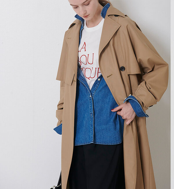 Rouge vif「変形トレンチコート」|トレンチコート|