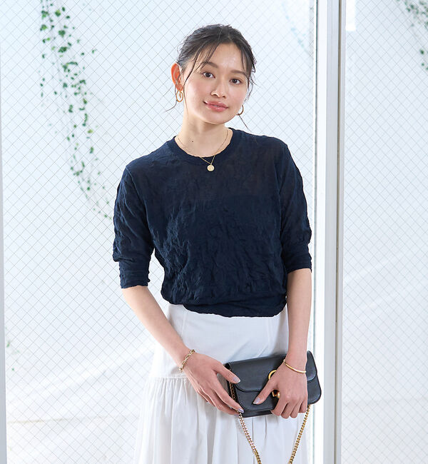 Rouge vif「キャッチワッシャーニットプルオーバー」|ニット・セーター|