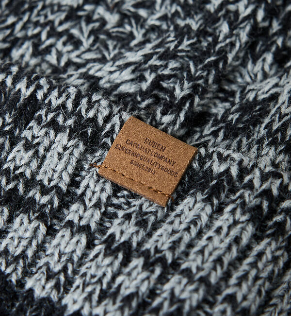 Rouge vif「【RUBEN/ルーベン】ケーブル裏ボアニット帽/ RUS-7092 MIX/メラ」|その他|