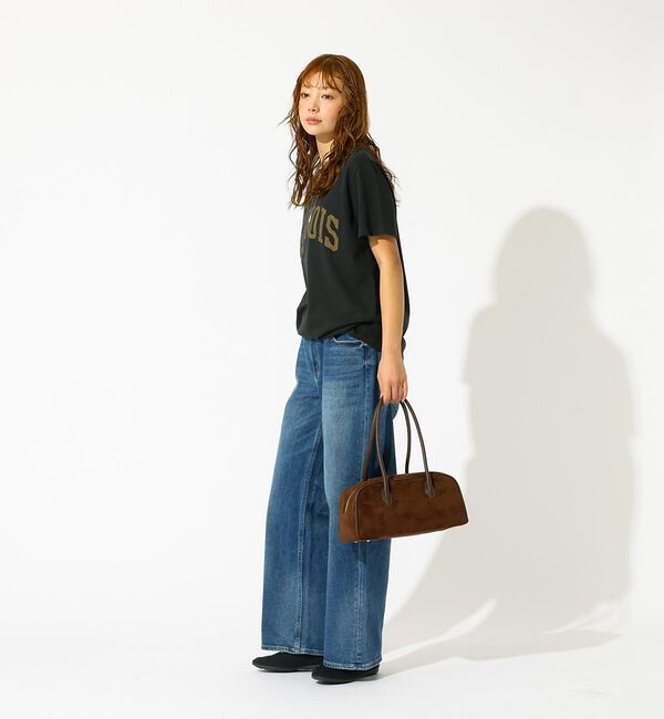 Rouge vif「【ALBEROLA / アルベローラ】ラフィア調 ビットローファー / フラット」|パンプス|