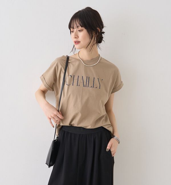 Rouge vif「【MICA＆DEAL/マイカ＆ディール】別注CHAILLY  TEE/ロゴTシャ」|Tシャツ・カットソー|