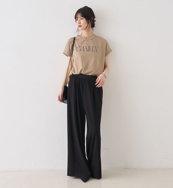 Rouge vif「【MICA＆DEAL/マイカ＆ディール】別注CHAILLY  TEE/ロゴTシャ」|Tシャツ・カットソー|