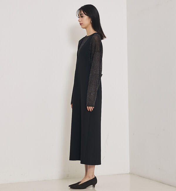 qualite「【オールシーズン大活躍】ナローロングワンピース」|ワンピース|