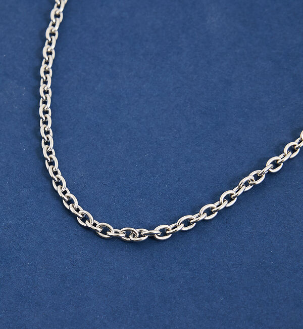 qualite「ステンレスロングレーンラリエット」|ネックレス|