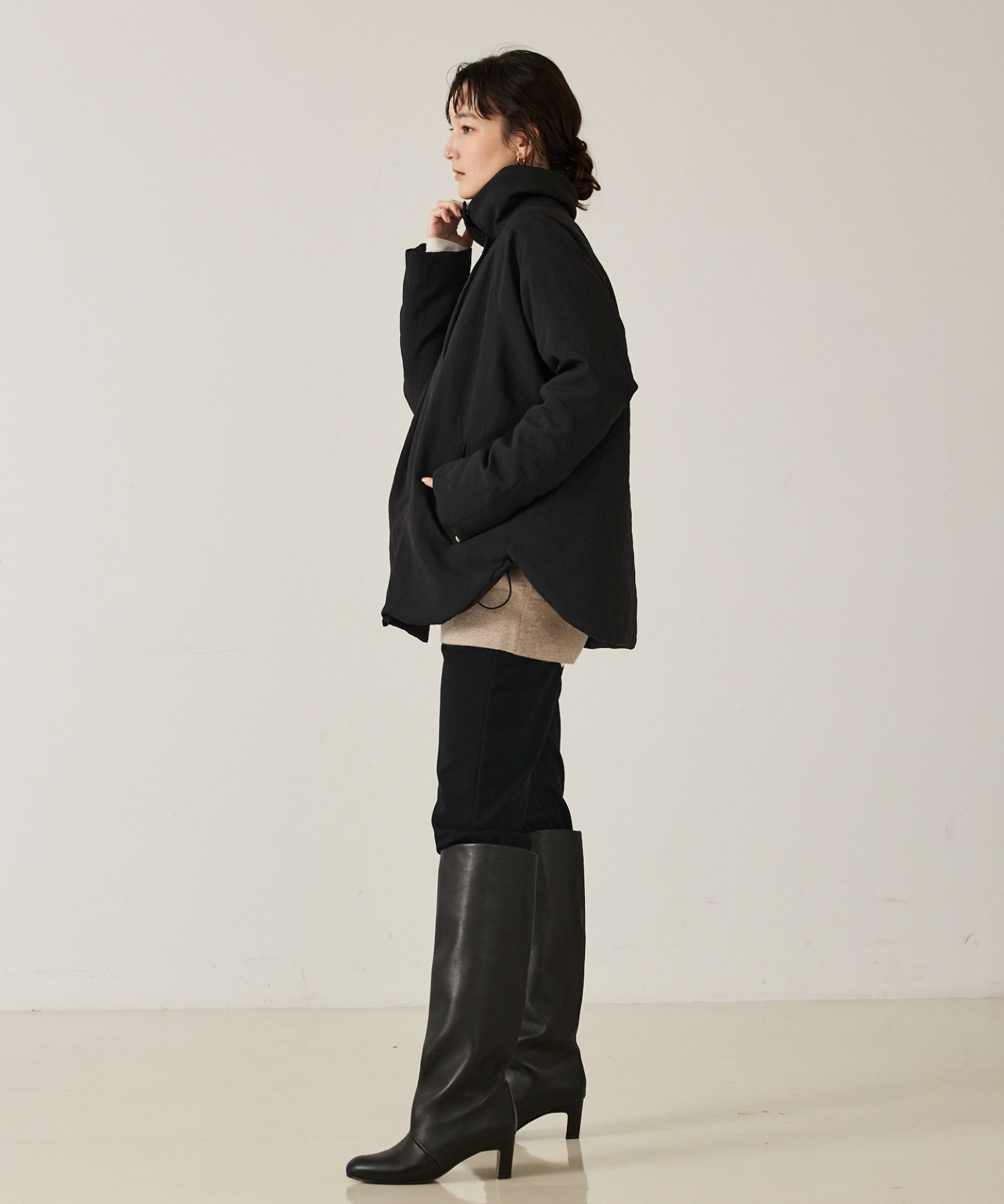 qualite「最終在庫入荷！在庫あるのみ！【冬のマストダウン】タスランポリミドルダウン」|ダウン|