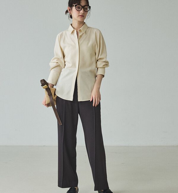 qualite「【セットアップ対応】ドライカルゼフルイドパンツ」|スラックス|