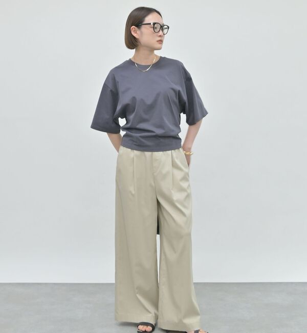 qualite「【接触冷感】プレミアム天竺ドルマンTシャツ【予約】」|Tシャツ・カットソー|