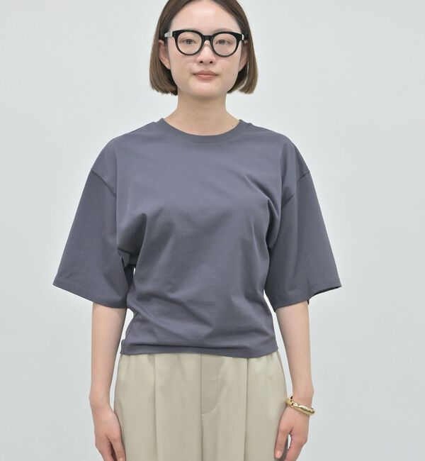 qualite「【接触冷感】プレミアム天竺ドルマンTシャツ【予約】」|Tシャツ・カットソー|