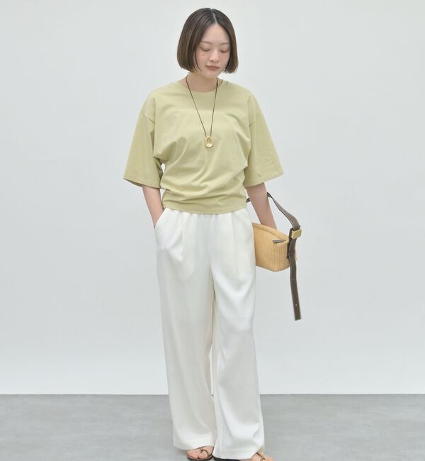 qualite「【接触冷感】プレミアム天竺ドルマンTシャツ【予約】」|Tシャツ・カットソー|