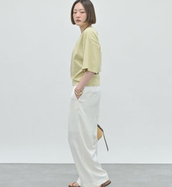 qualite「【接触冷感】プレミアム天竺ドルマンTシャツ【予約】」|Tシャツ・カットソー|