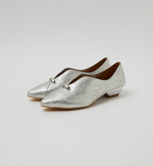 AU BANNISTER「メタルポイントＶカットパンプス」|パンプス|