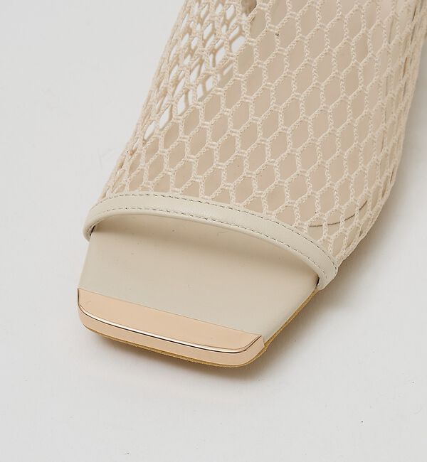 AU BANNISTER「メタルトゥメッシュサンダル」|サンダル|