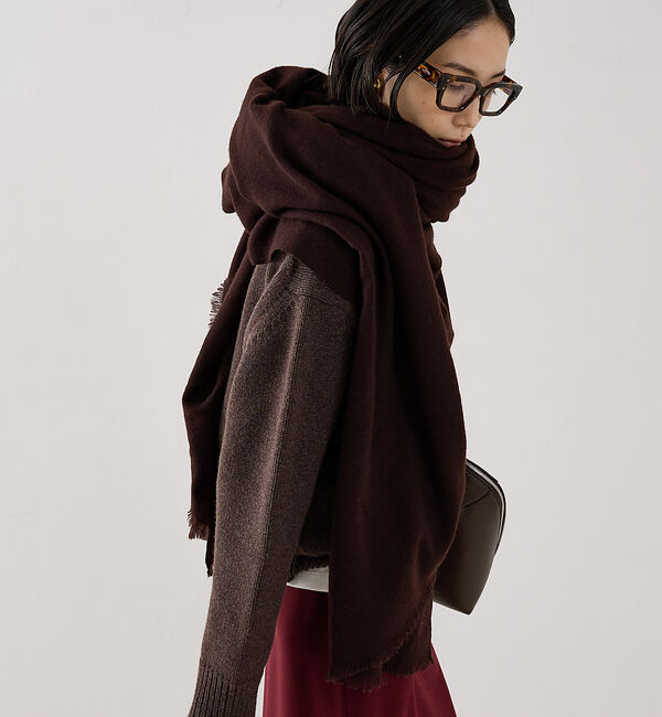 The Store by C' 「【douce gloire】【別注】MIA Plain Solid Stole／」|マフラー|