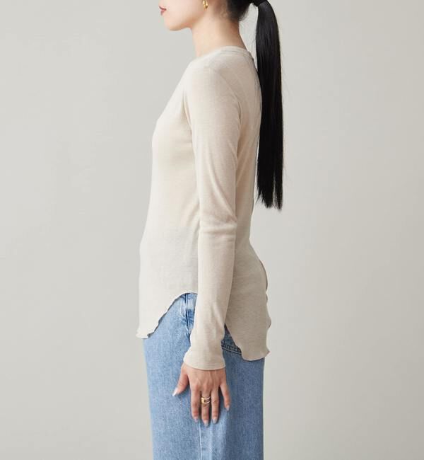 Liesse「シアーウール混カットソー」|Tシャツ・カットソー|