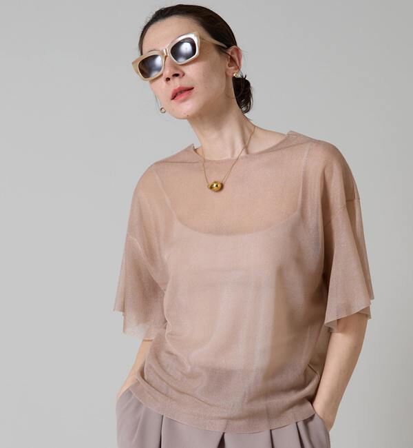 Liesse「袖フレアシアーニット」|ニット・セーター|