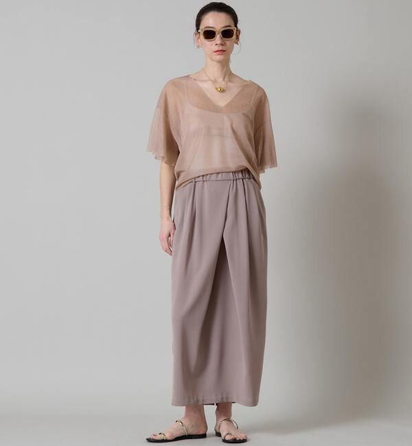 Liesse「袖フレアシアーニット」|ニット・セーター|