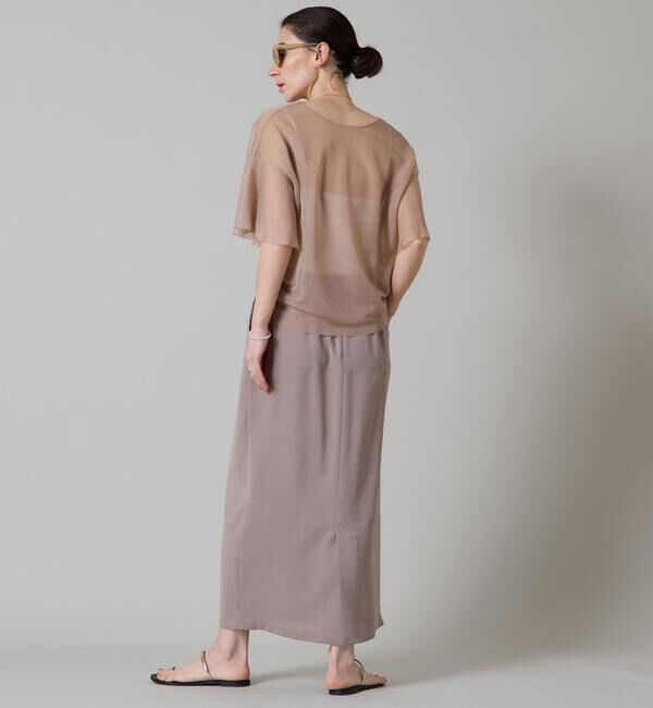 Liesse「袖フレアシアーニット」|ニット・セーター|