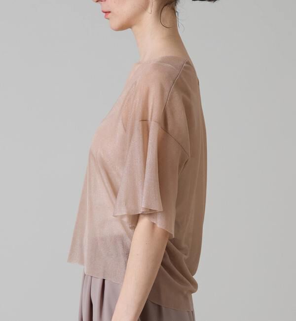 Liesse「袖フレアシアーニット」|ニット・セーター|