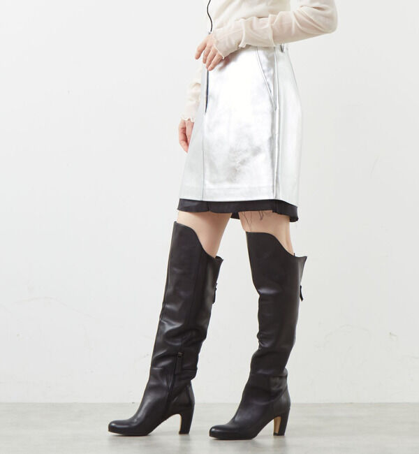 Soffitto「エコレザーミニスカート」|スカート|