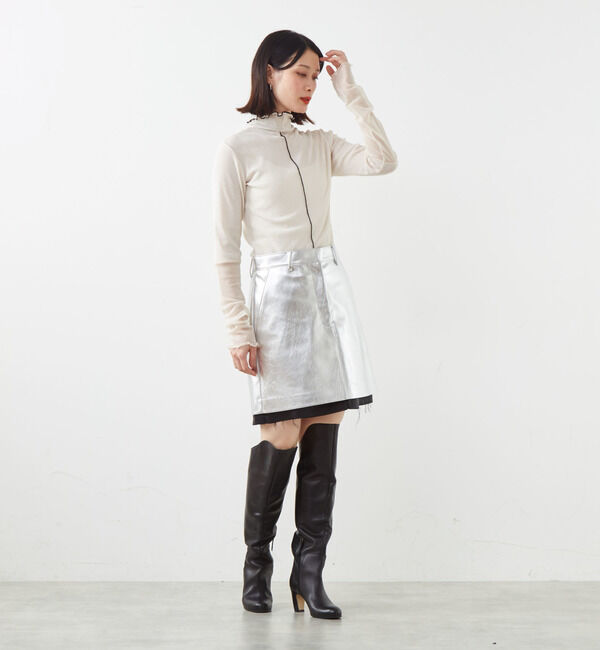 Soffitto「エコレザーミニスカート」|スカート|