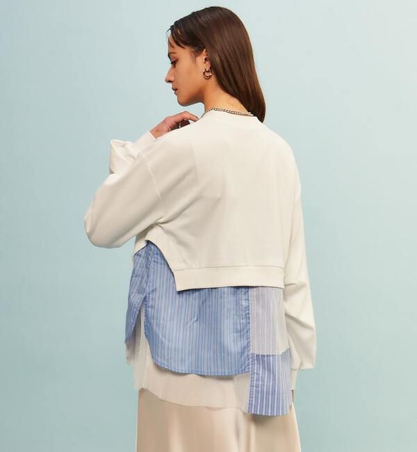 Soffitto「【AULA AILA別注】SHIRT COMBINATION PULLOVER」|その他|