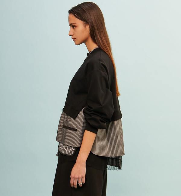 Soffitto「【AULA AILA別注】SHIRT COMBINATION PULLOVER」|その他|