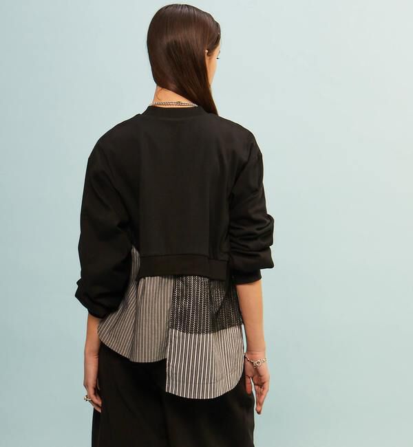 Soffitto「【AULA AILA別注】SHIRT COMBINATION PULLOVER」|その他|