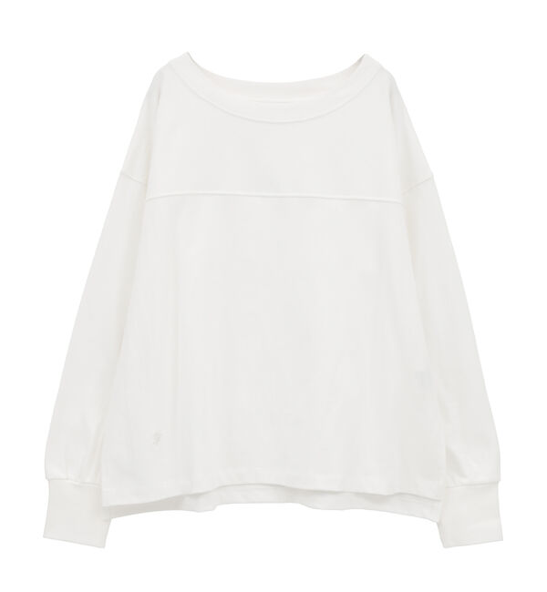 Soffitto「ボートネックピグメント染めプルオーバー」|Tシャツ・カットソー|