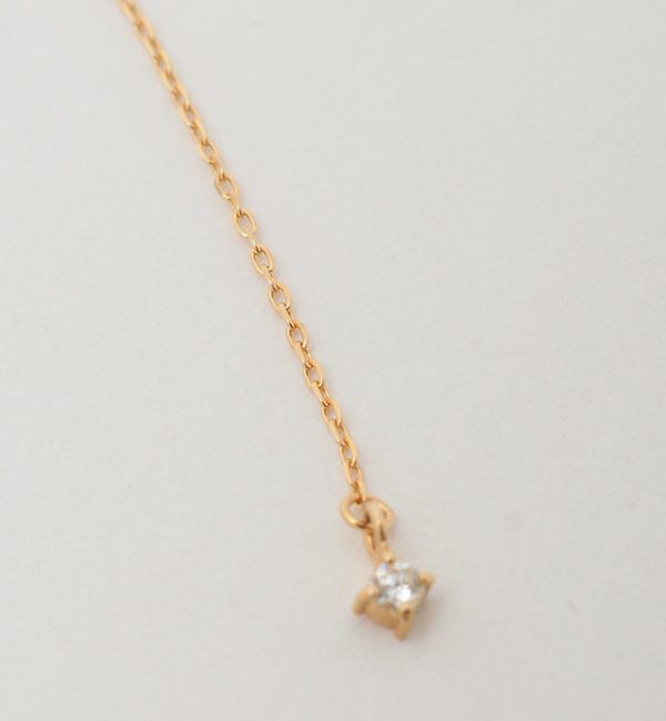 SOFFITTO「【Rudbeckia/ルドベキア】Chain long pierce (片耳)」|ピアス|