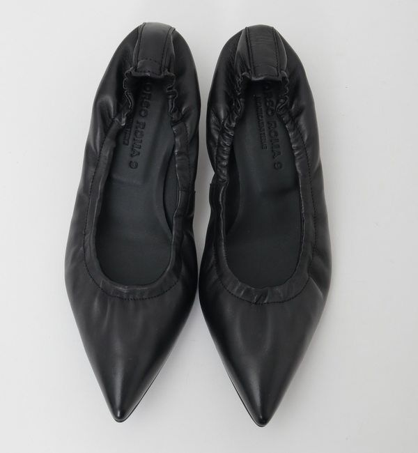 SOFFITTO「【CORSO ROMA9/コルソローマ】ポインテッドトゥギャザーパンプス」|パンプス|