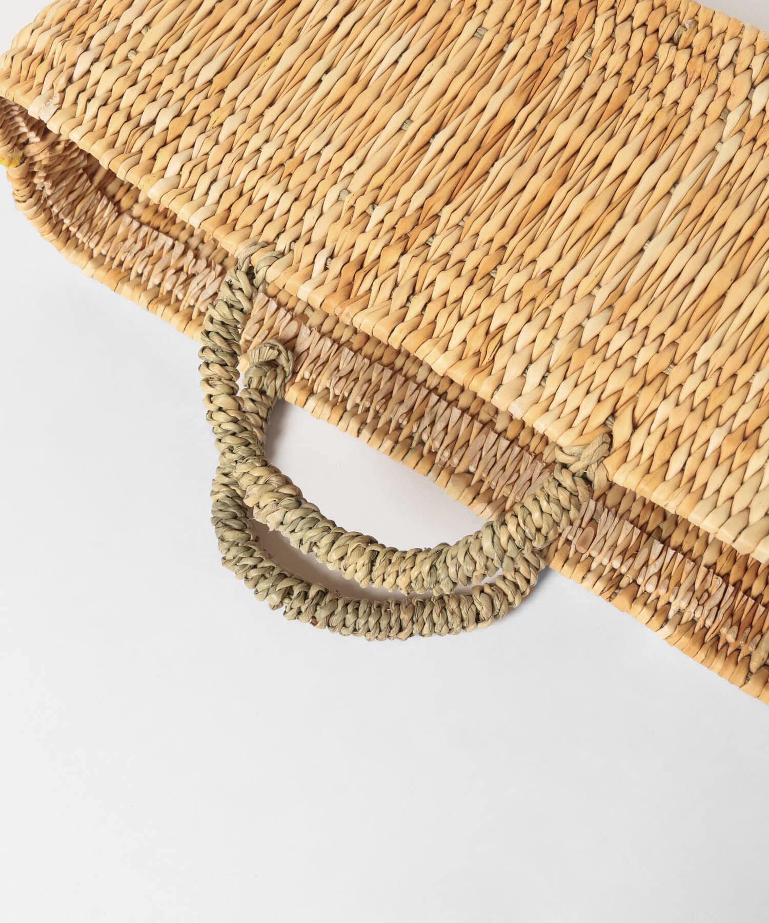 URBAN RESEARCH DOORS「アフリカンスクエア　ストロー横長かごM」|その他|