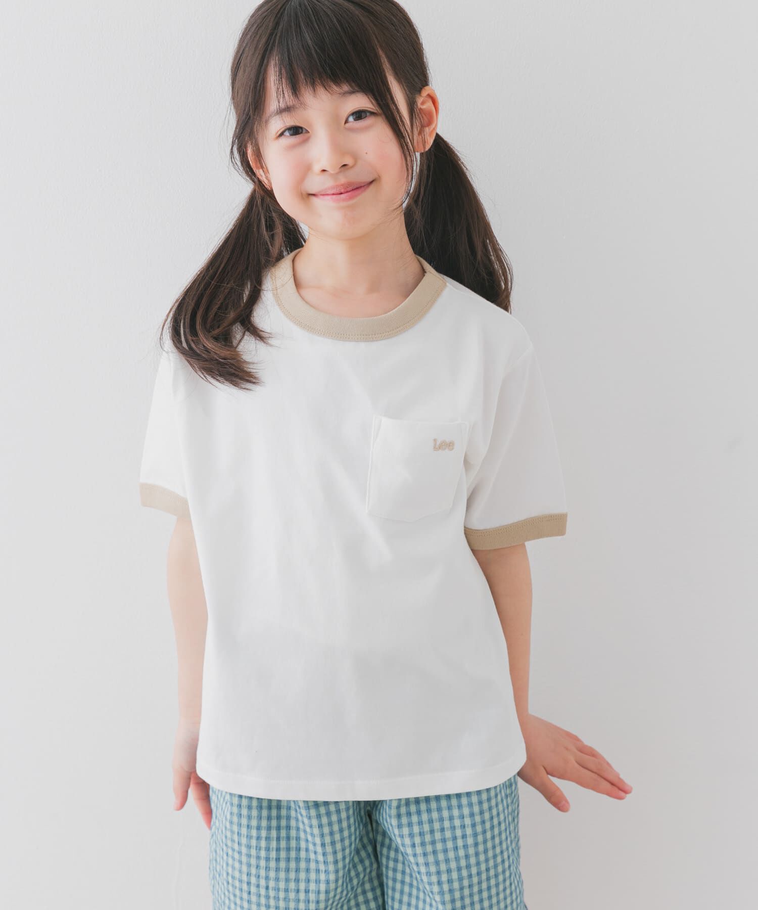URBAN RESEARCH DOORS「『別注』Lee&times;DOORS　リンガーTシャツ(KIDS)」|その他|