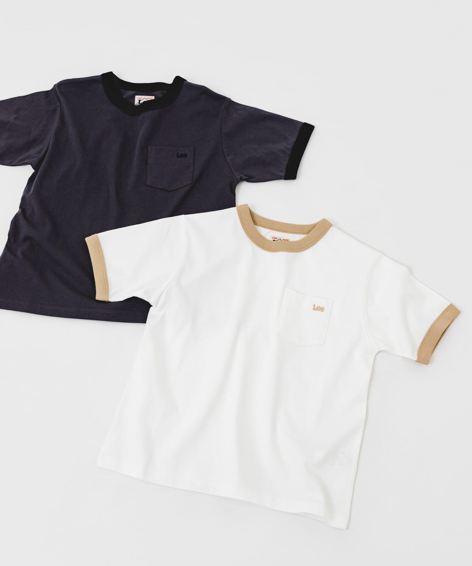 URBAN RESEARCH DOORS「『別注』Lee&times;DOORS　リンガーTシャツ(KIDS)」|その他|