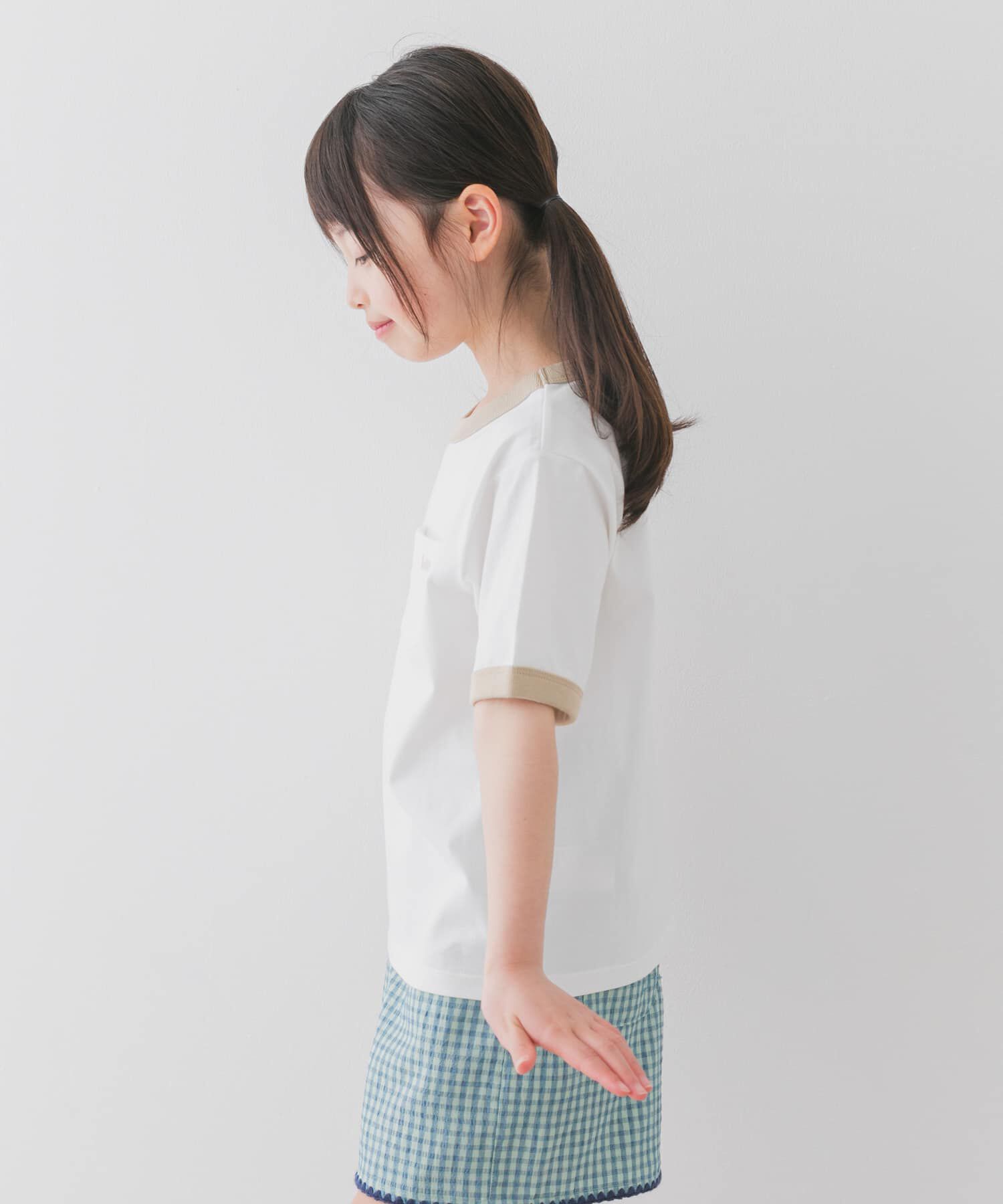 URBAN RESEARCH DOORS「『別注』Lee&times;DOORS　リンガーTシャツ(KIDS)」|その他|