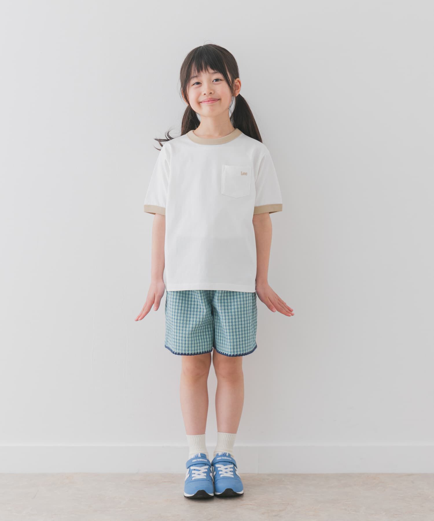 URBAN RESEARCH DOORS「『別注』Lee&times;DOORS　リンガーTシャツ(KIDS)」|その他|