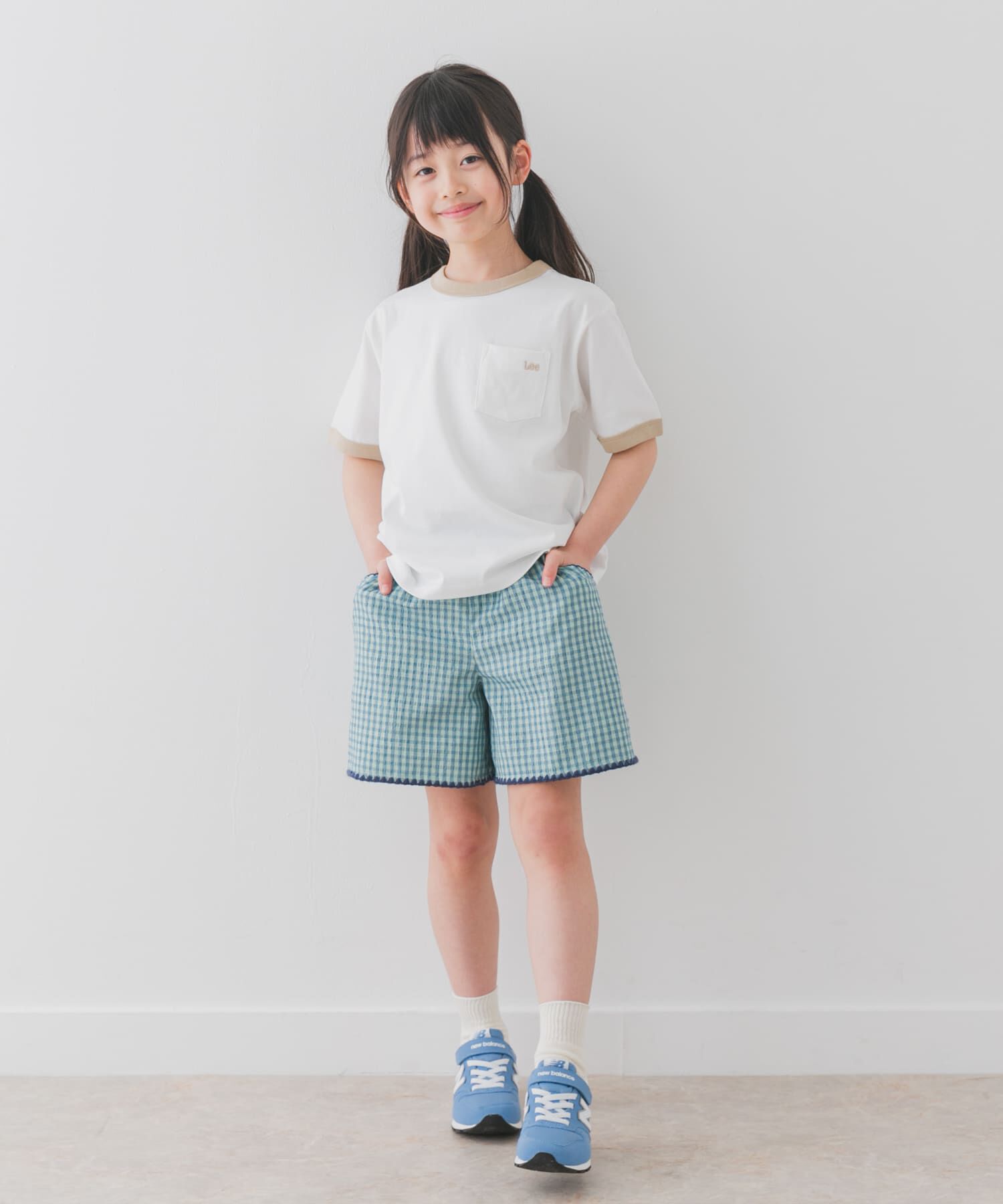 URBAN RESEARCH DOORS「『別注』Lee&times;DOORS　リンガーTシャツ(KIDS)」|その他|