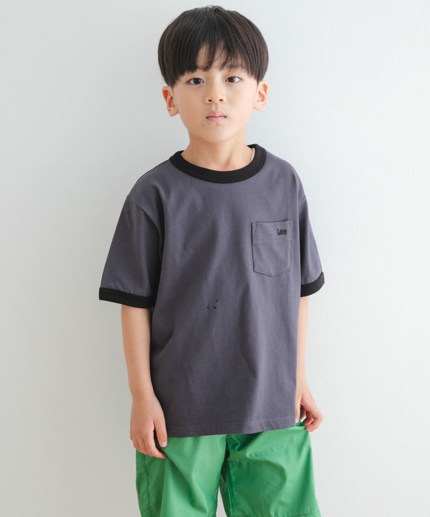 URBAN RESEARCH DOORS「『別注』Lee&times;DOORS　リンガーTシャツ(KIDS)」|その他|