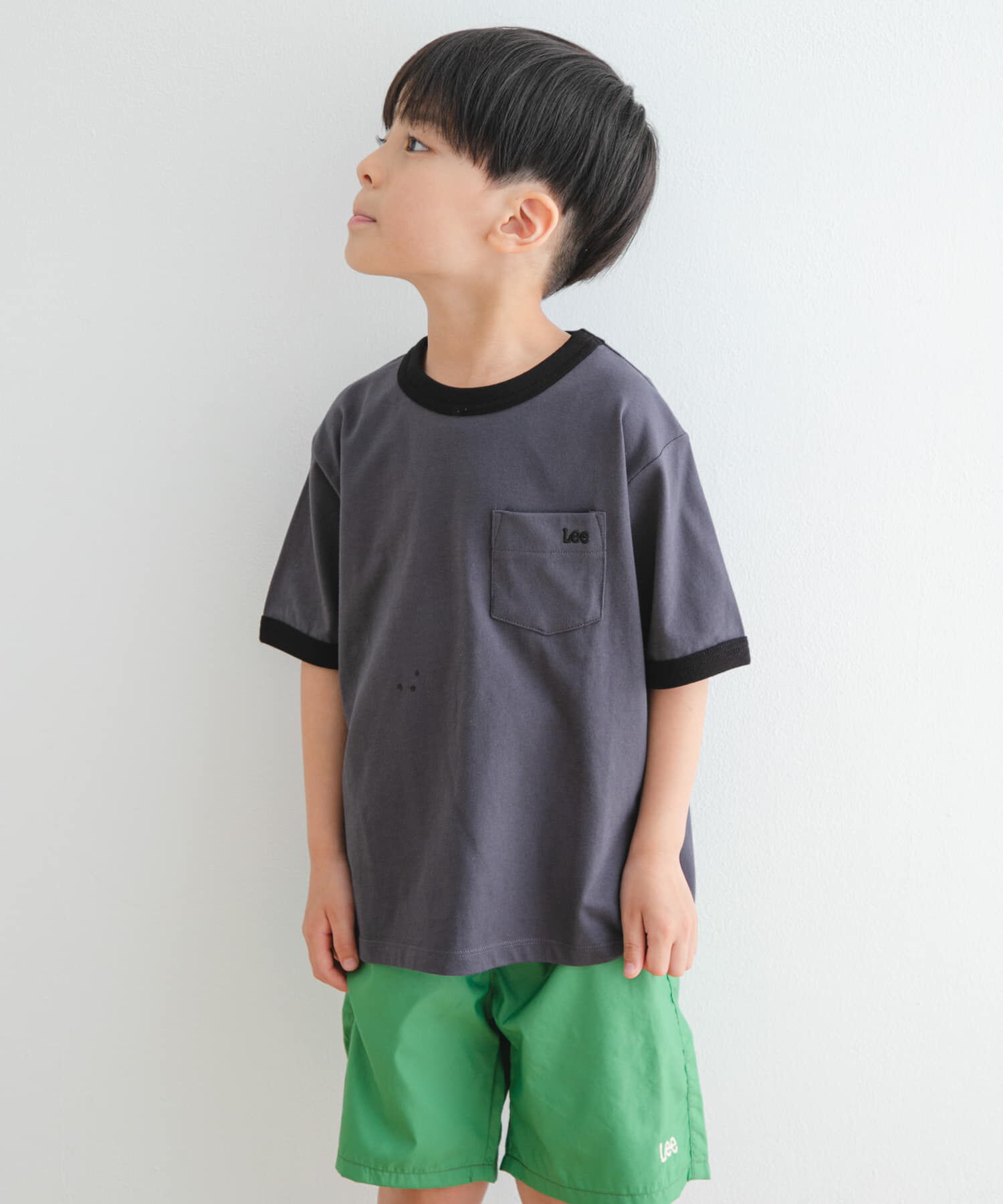 URBAN RESEARCH DOORS「『別注』Lee&times;DOORS　リンガーTシャツ(KIDS)」|その他|