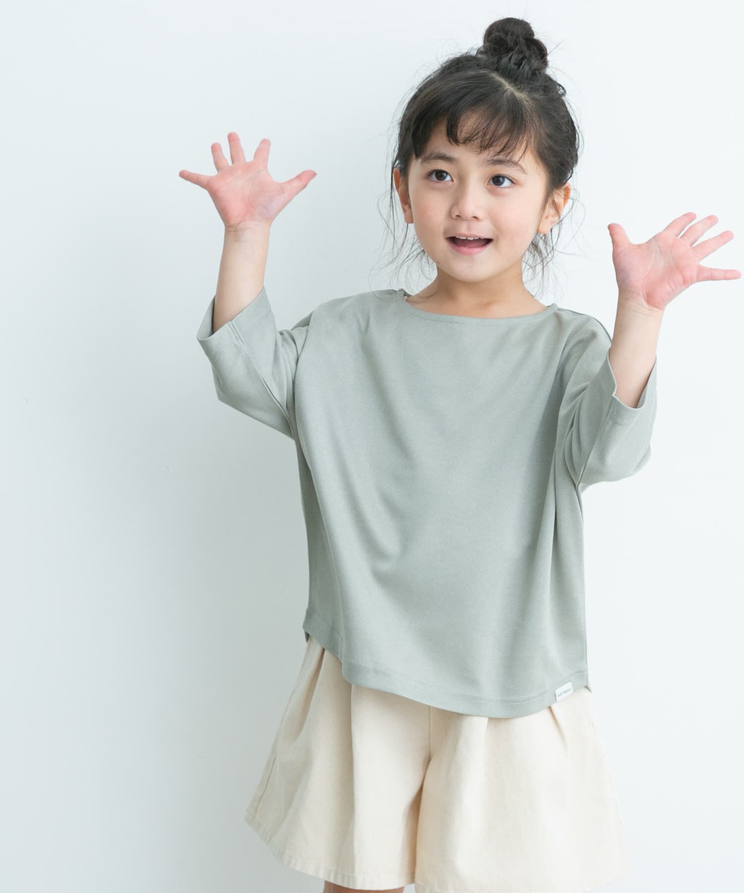 URBAN RESEARCH DOORS「『親子リンク』add fabrics ドルマンTシャツ(KIDS)」|その他|