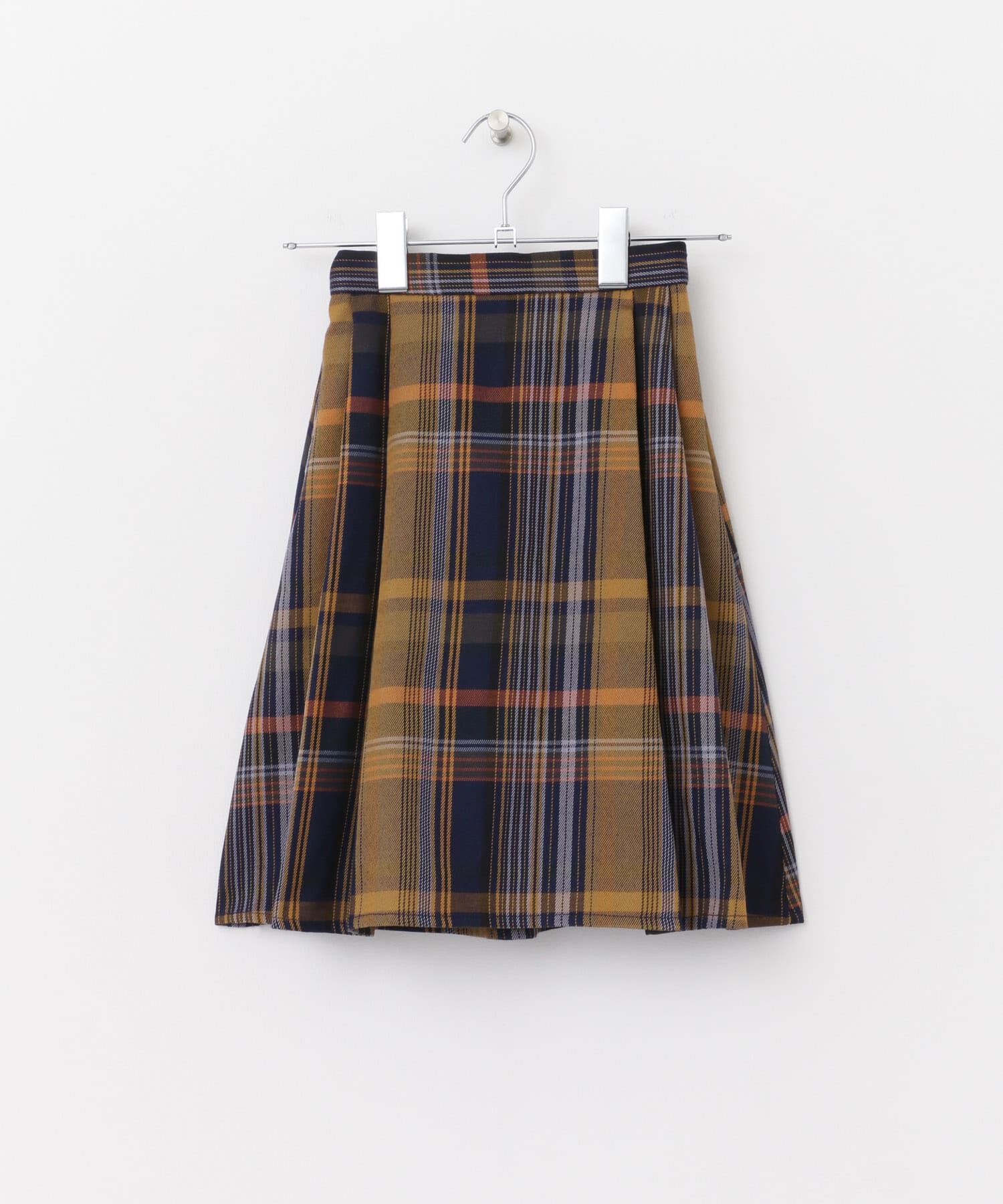 URBAN RESEARCH DOORS「『親子リンク』カラーチェックスカート(KIDS)」|その他|