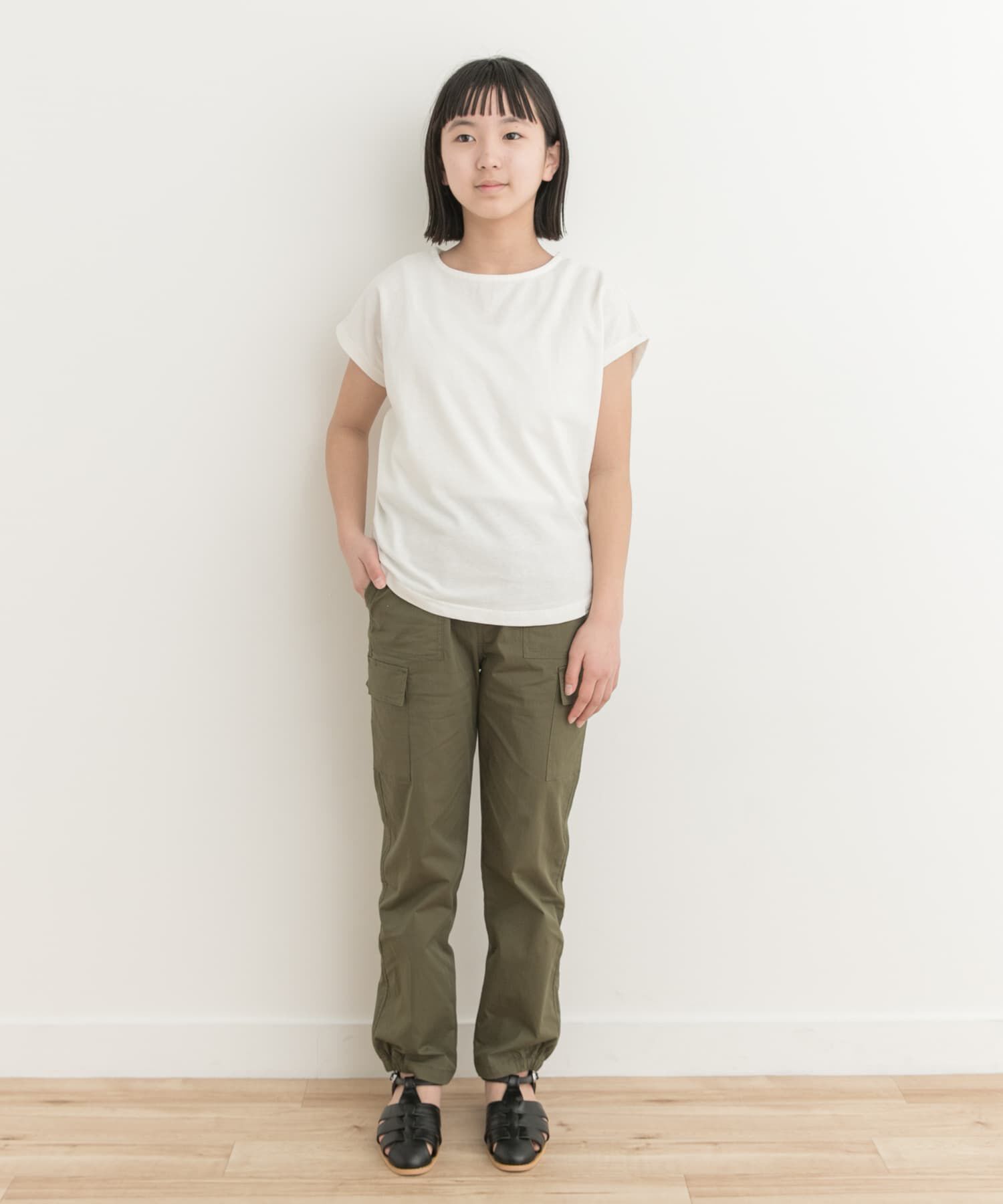 URBAN RESEARCH DOORS「『親子リンク』add fabrics防汚Tシャツ(KIDS)」|その他|