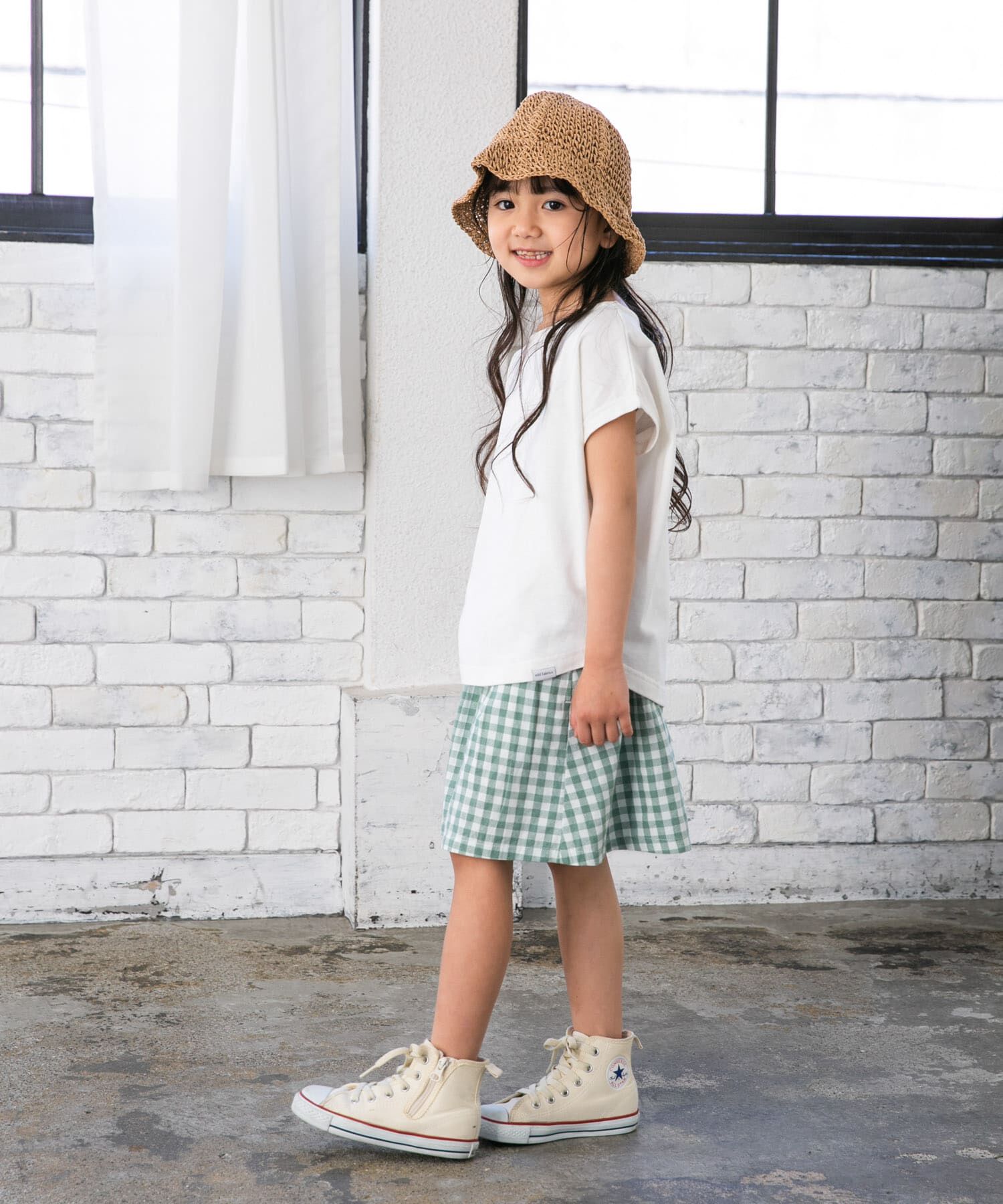URBAN RESEARCH DOORS「『親子リンク』add fabrics防汚Tシャツ(KIDS)」|その他|