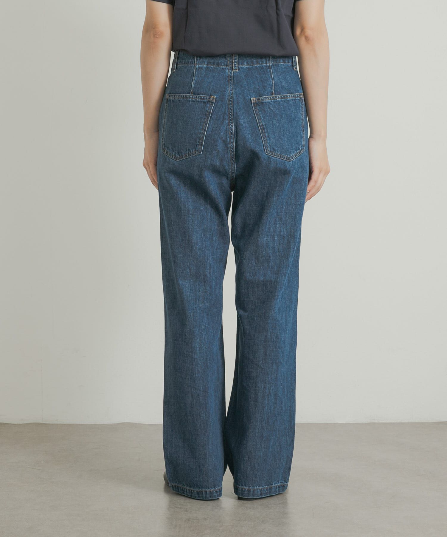 URBAN RESEARCH DOORS「デニムワイドパンツ」|デニム|