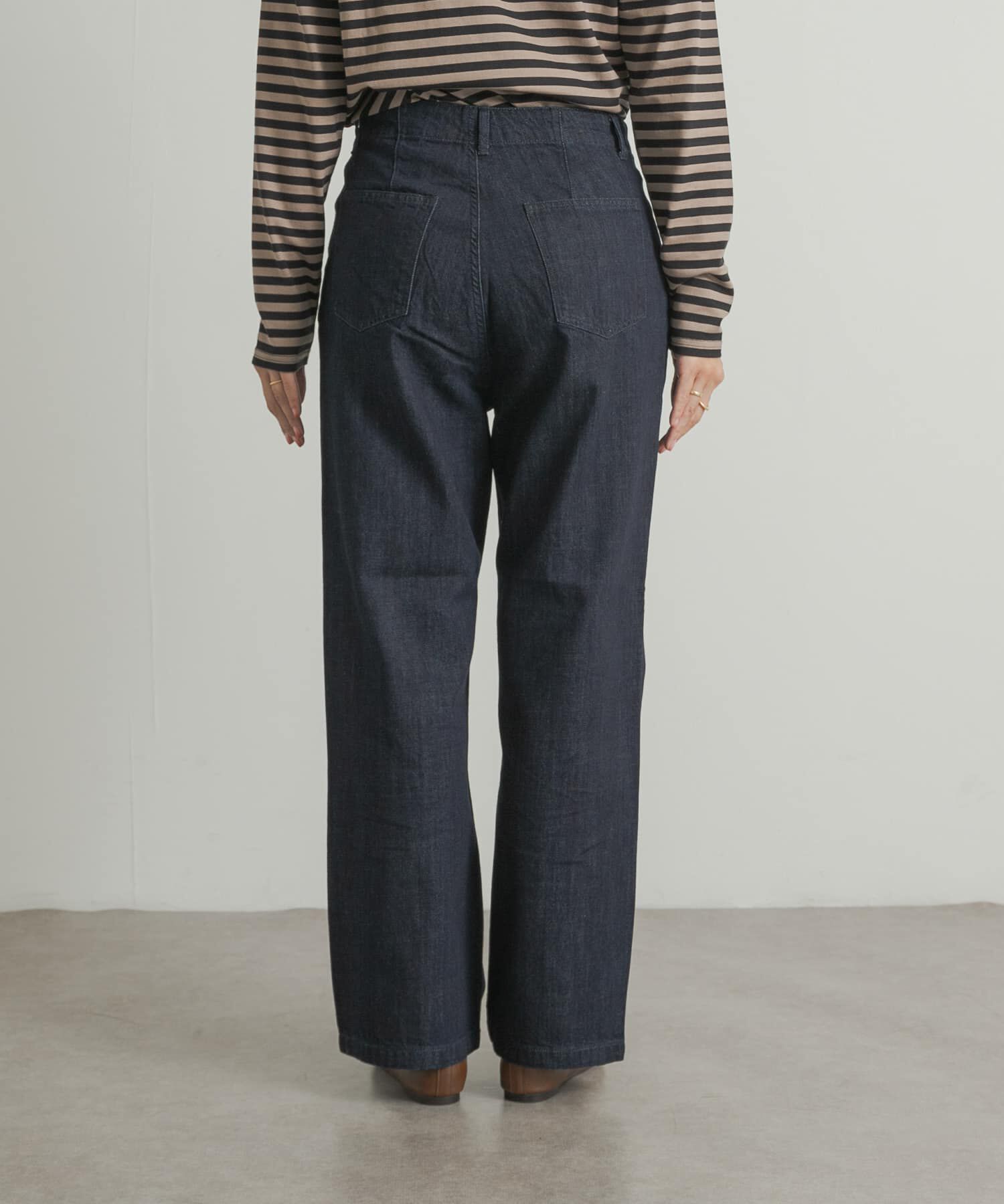 URBAN RESEARCH DOORS「デニムワイドパンツ」|デニム|