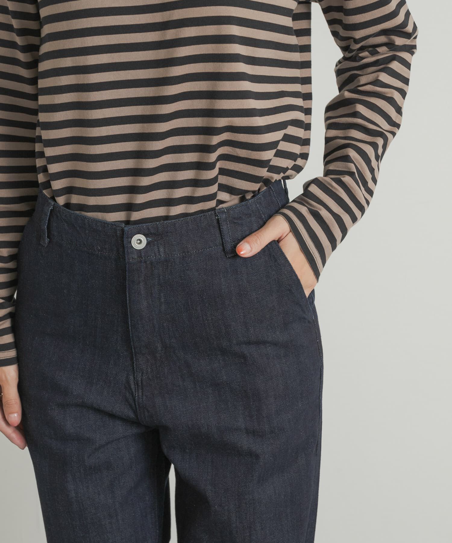 URBAN RESEARCH DOORS「デニムワイドパンツ」|デニム|