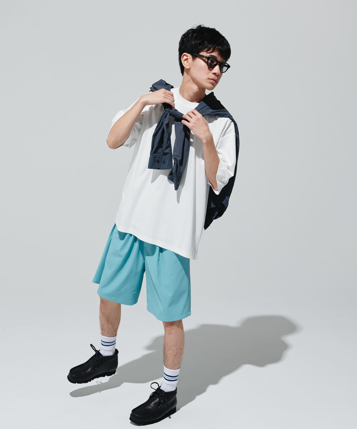 URBAN RESEARCH DOORS「『UR TECH』サマシェア クルーネックTシャツ」|Tシャツ・カットソー|